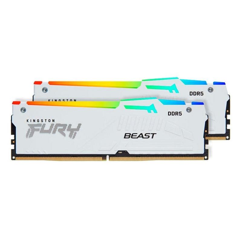 Memória RAM Kingston Fury Beast Expo, RGB, 32GB (2X16GB), 6000MT/s